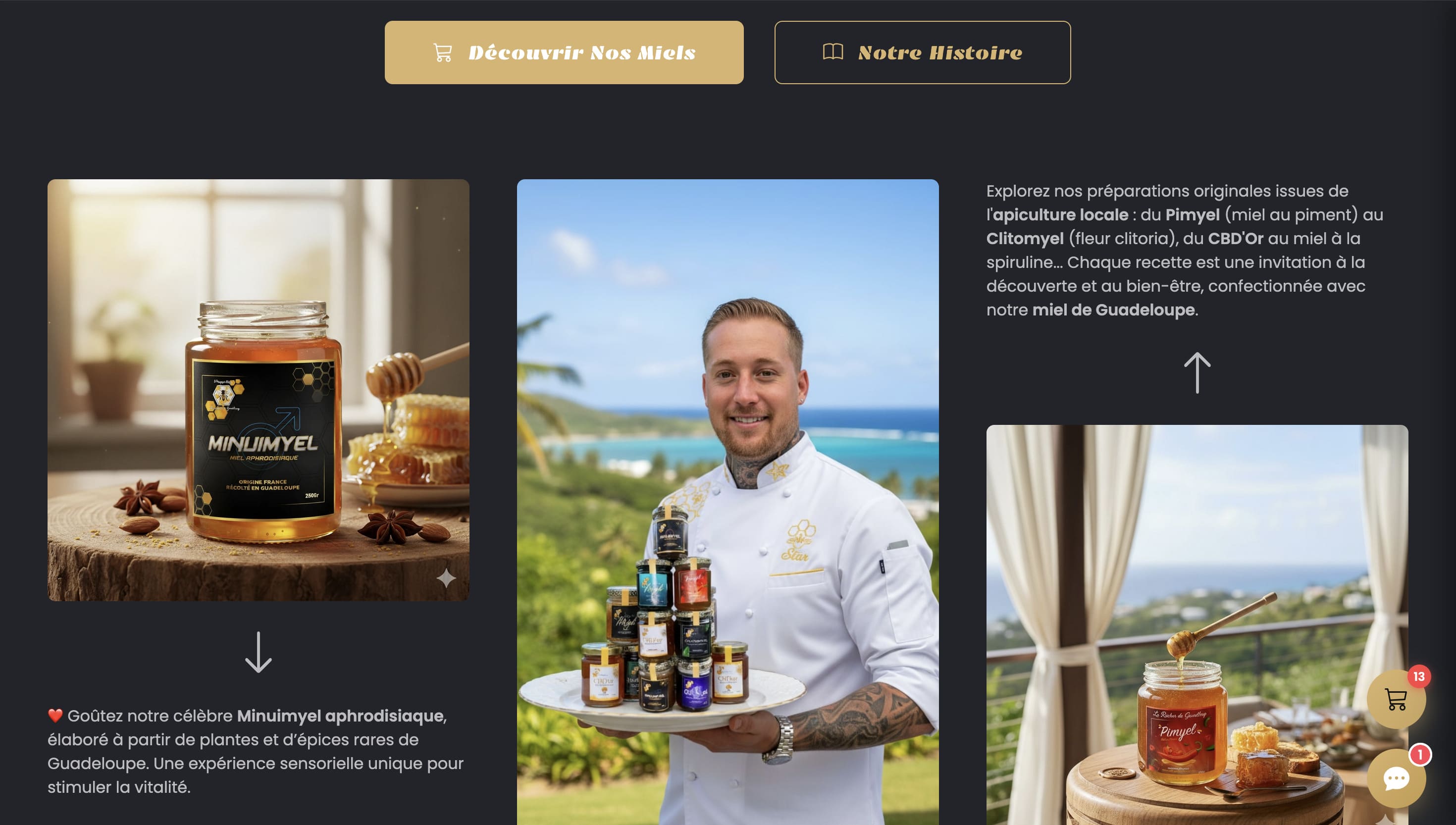 Site Le Rucher de Gwadeloup