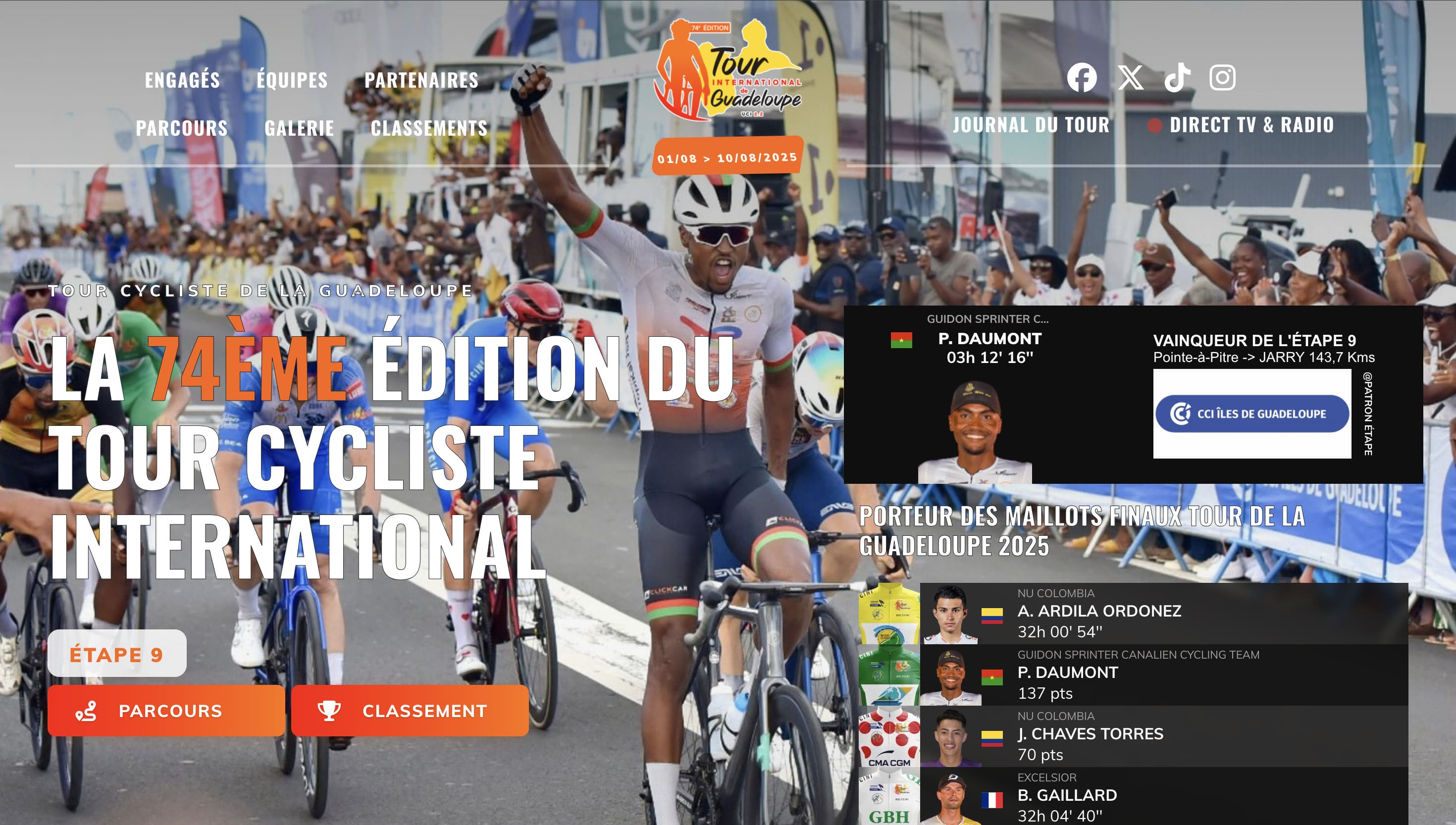 Site Le Tour Guadeloupe